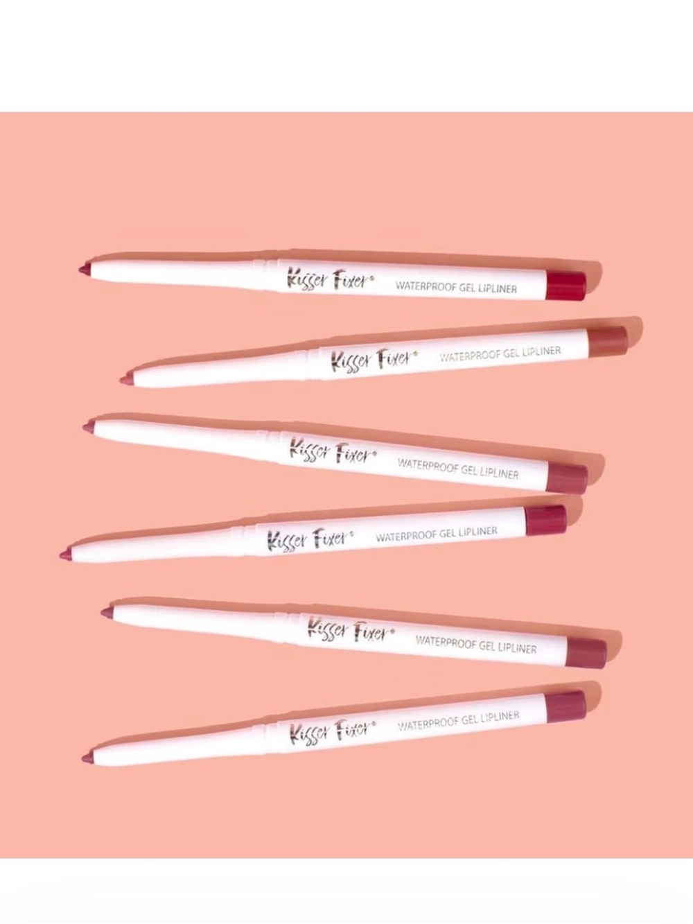 Belle by Kim Gravel 3 pack Waterproof Gel Lip Liner True Nude or Mauve Nude - Picture 4 of 9